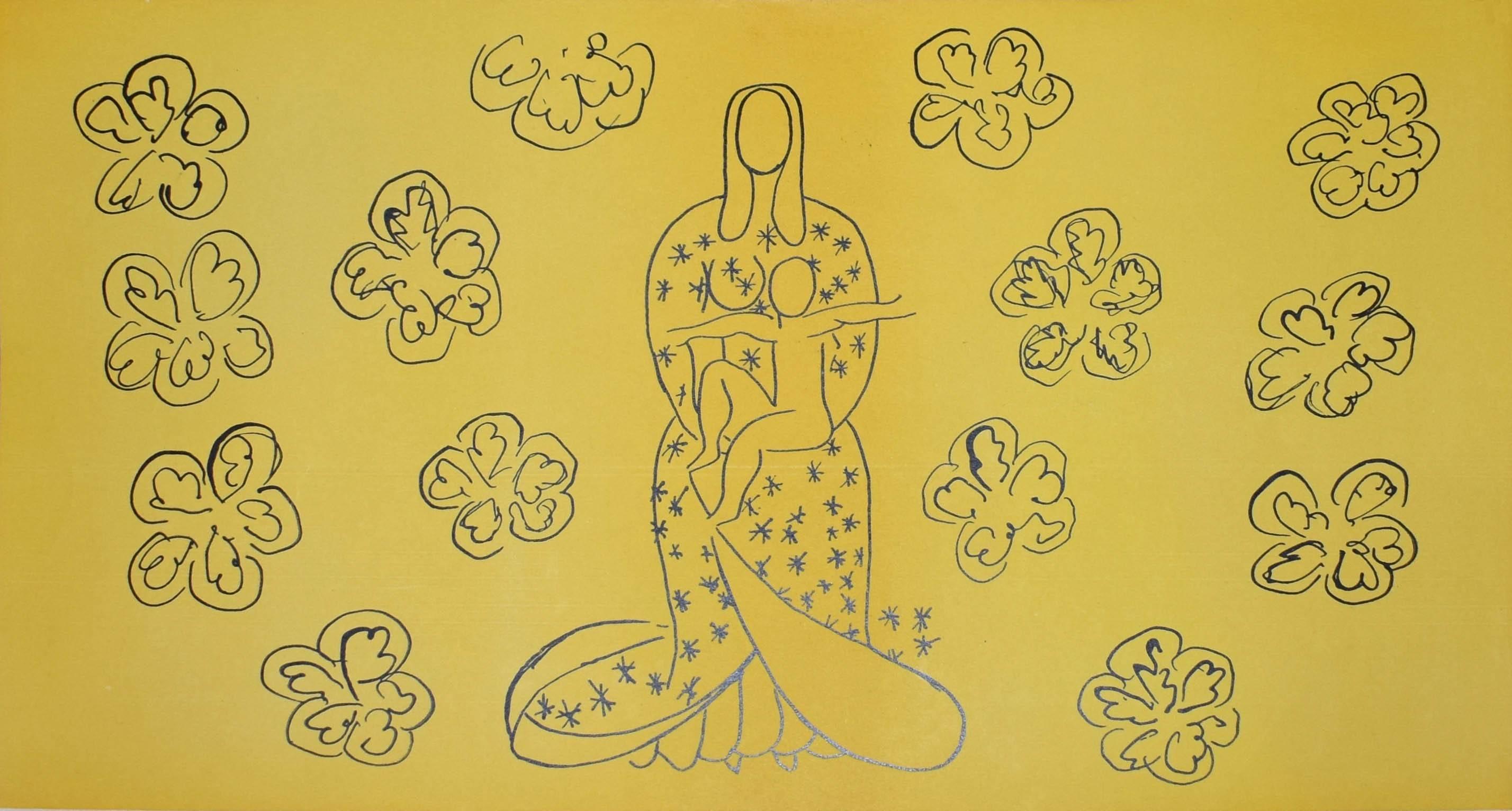 La Vierge et l'Enfant - Print by (after) Henri Matisse