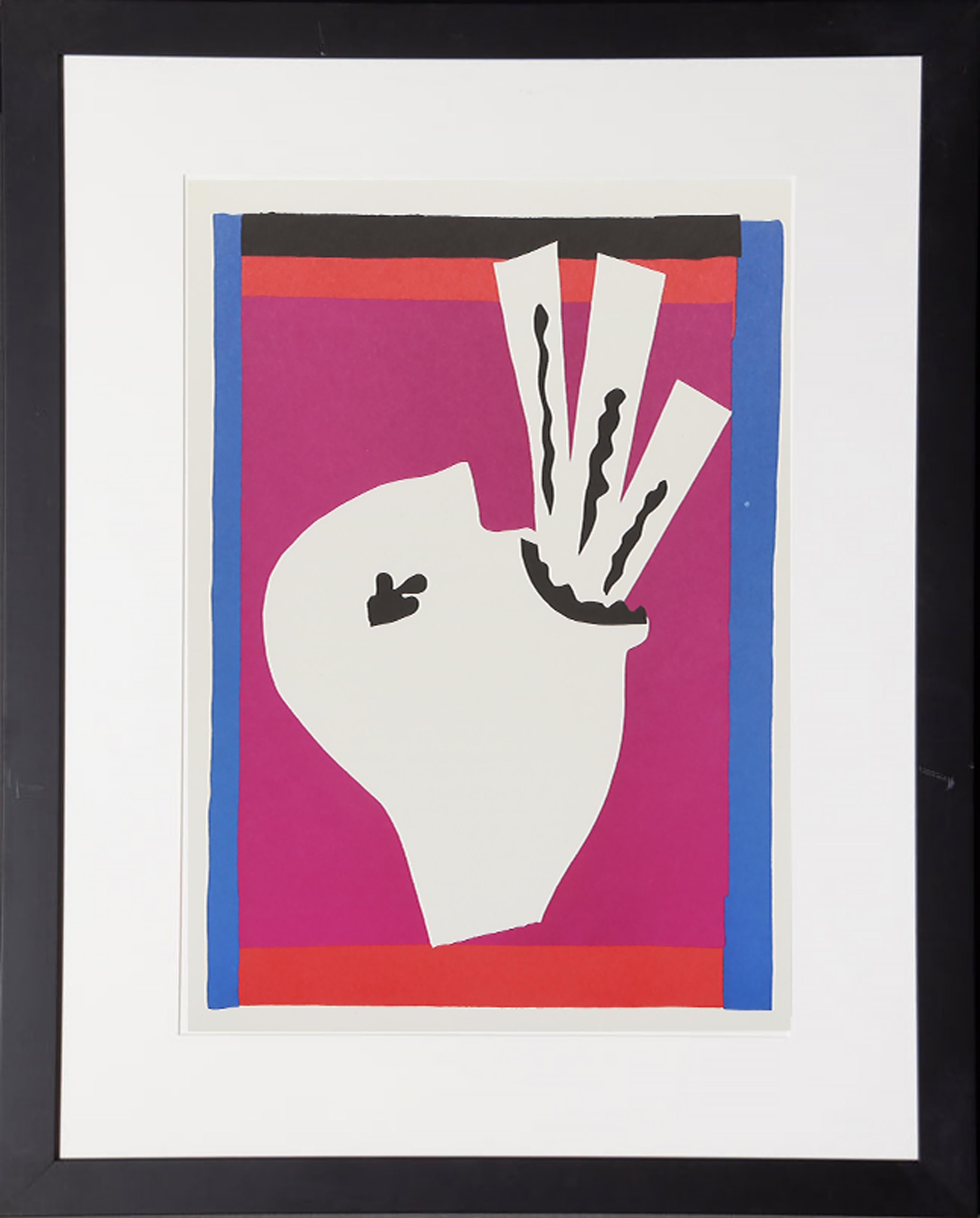 L'Avaleur de sabres, lithographie moderne d'après Henri Matisse