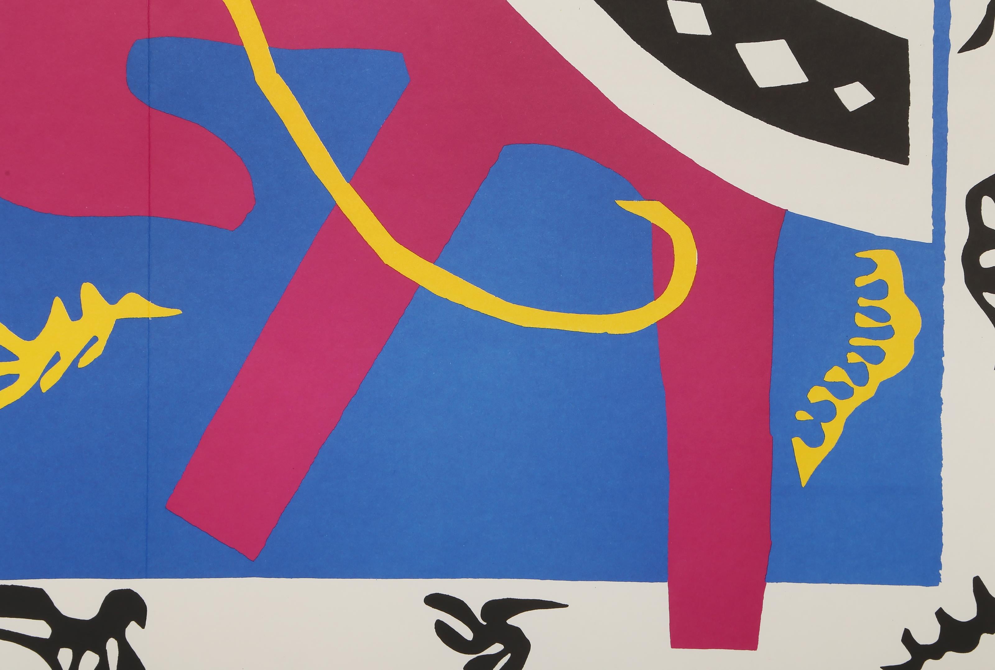 Le cheval, l'écuyère et le clown, Modern Lithograph after Henri Matisse For Sale 2