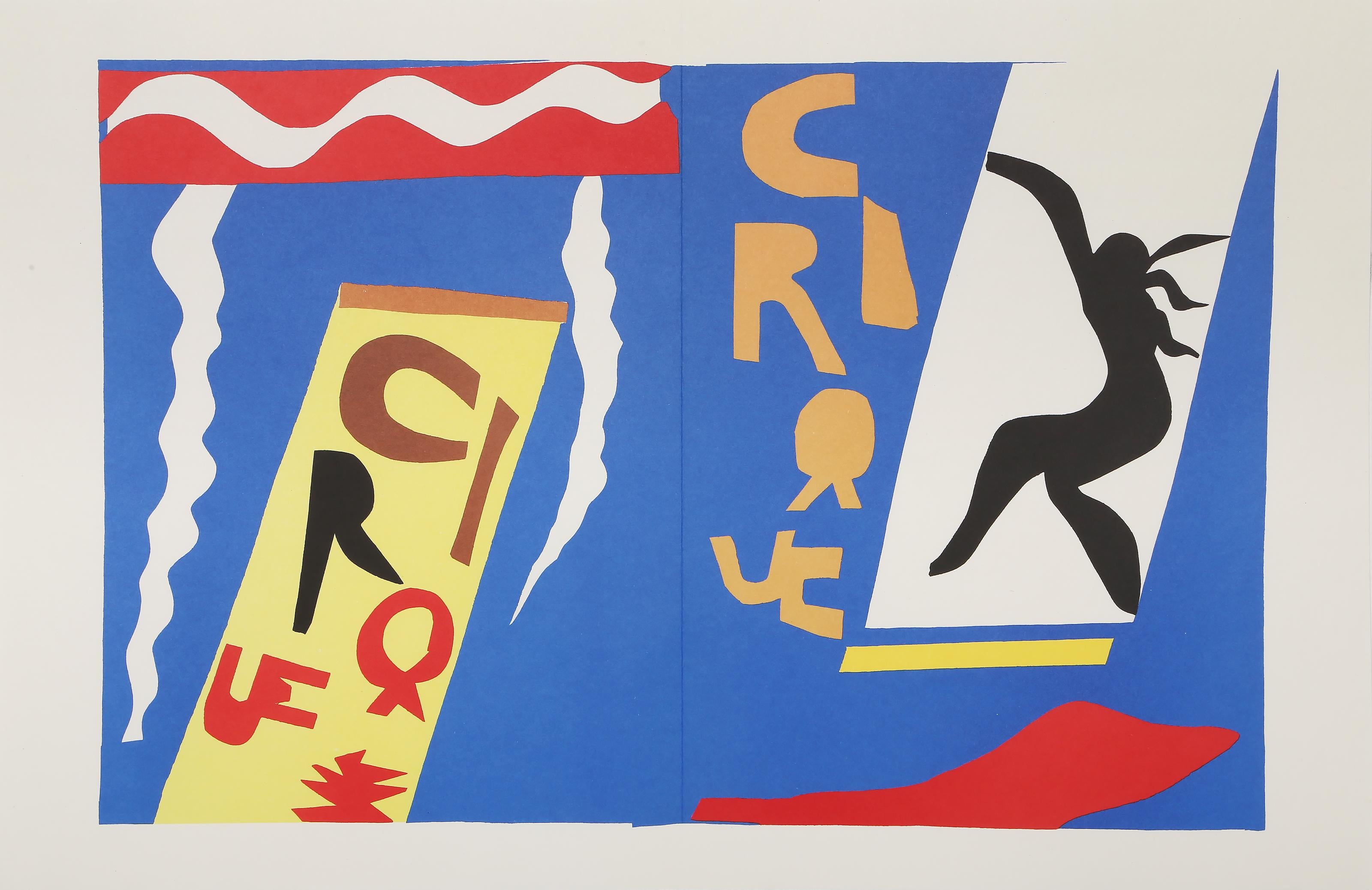 Le Cirque from the Jazz Portfolio, Modern Lithograph after Henri Matisse For Sale 3