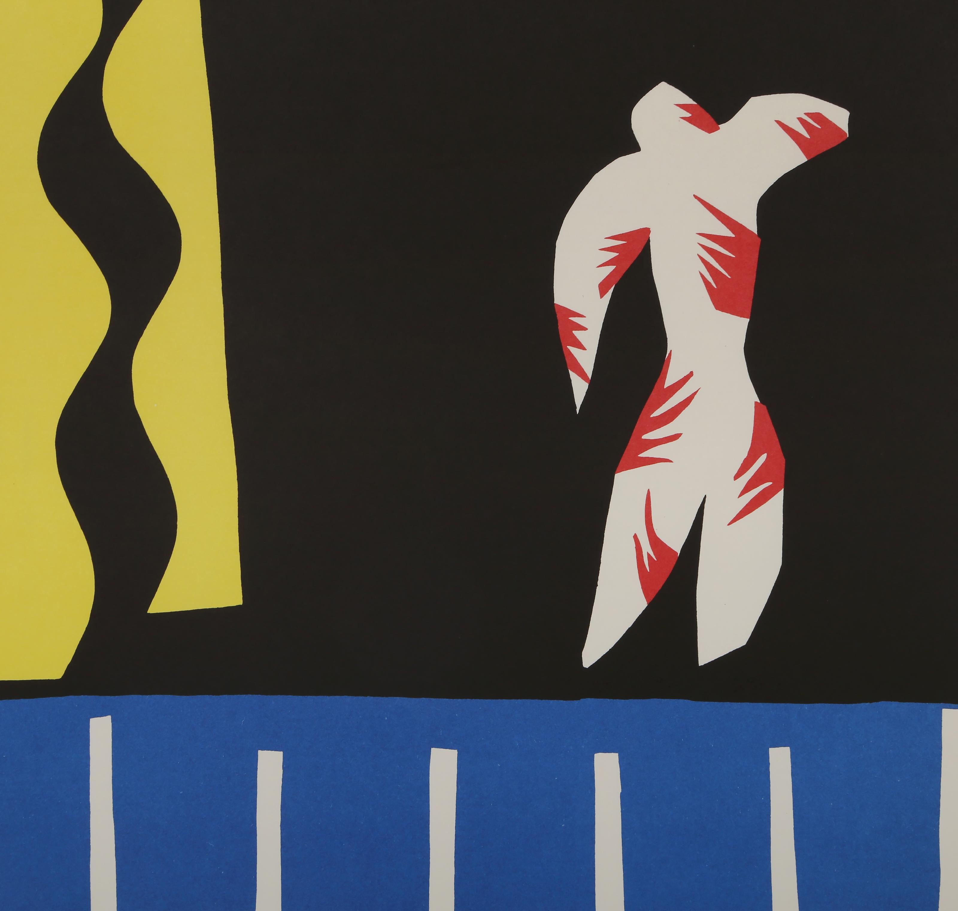 Le Clown (Il Clown), litografia moderna (after) Henri Matisse in vendita 1