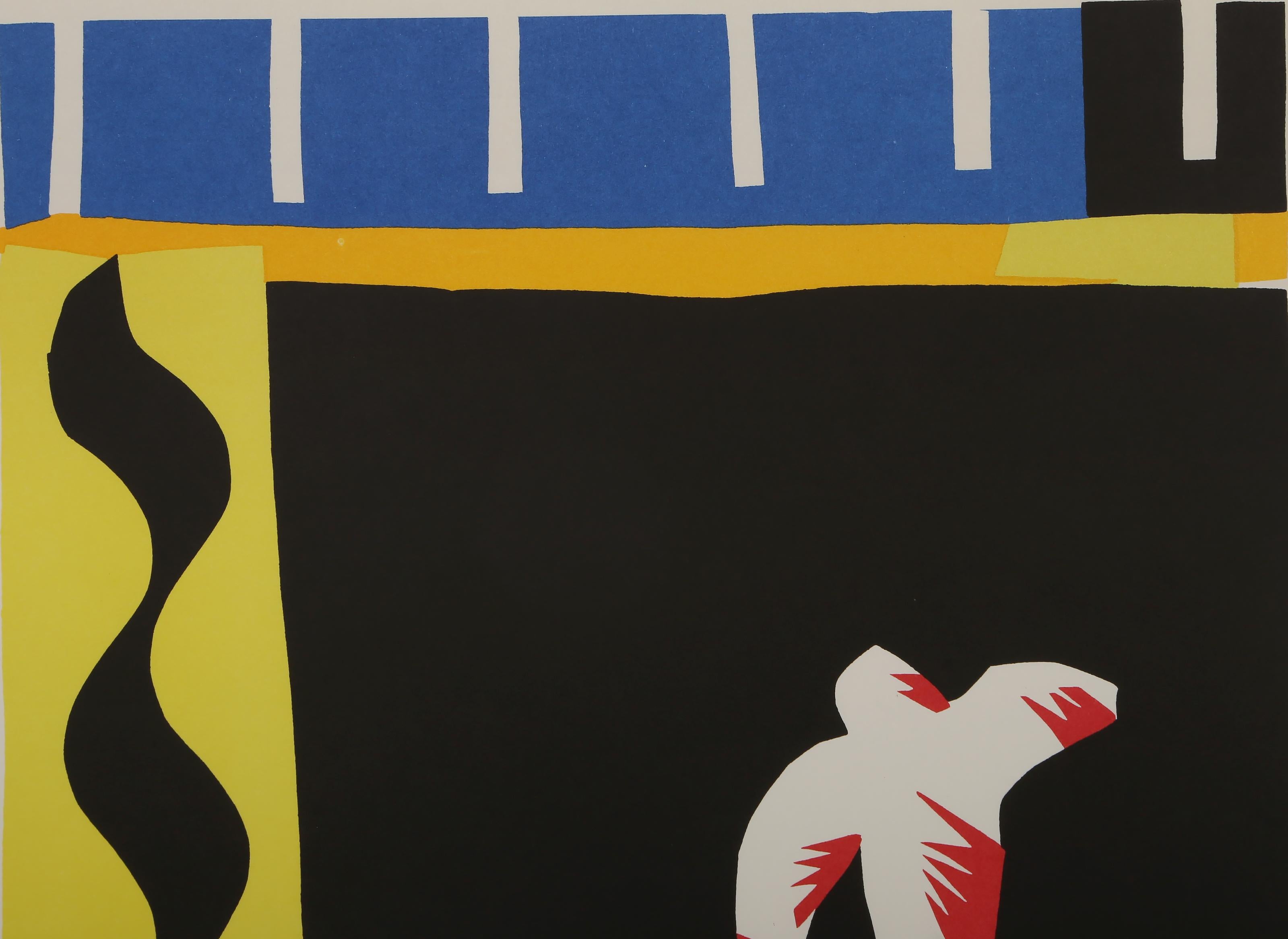 Le Clown (Il Clown), litografia moderna (after) Henri Matisse in vendita 3