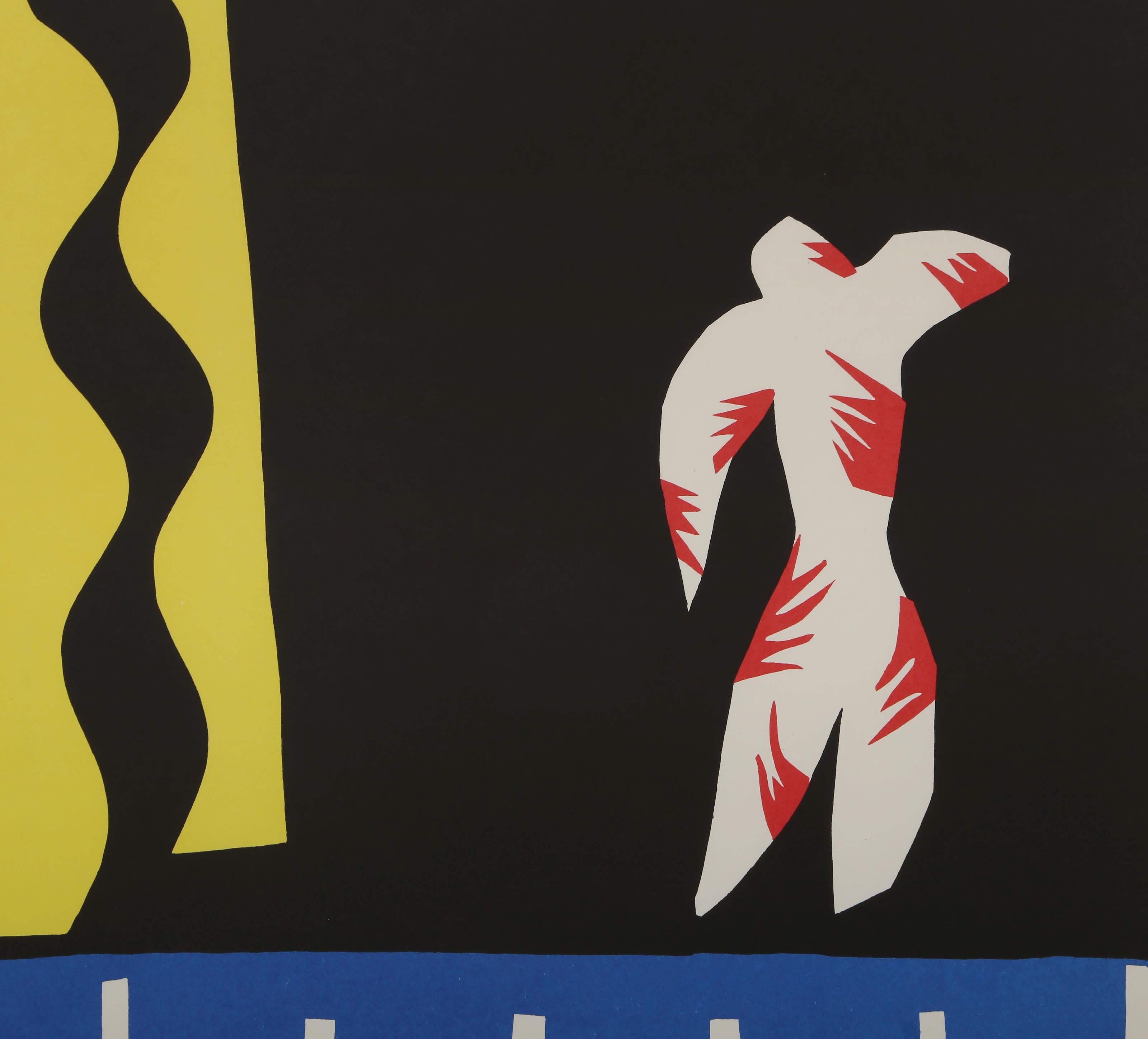 Le Clown (Il Clown), litografia moderna (after) Henri Matisse in vendita 4