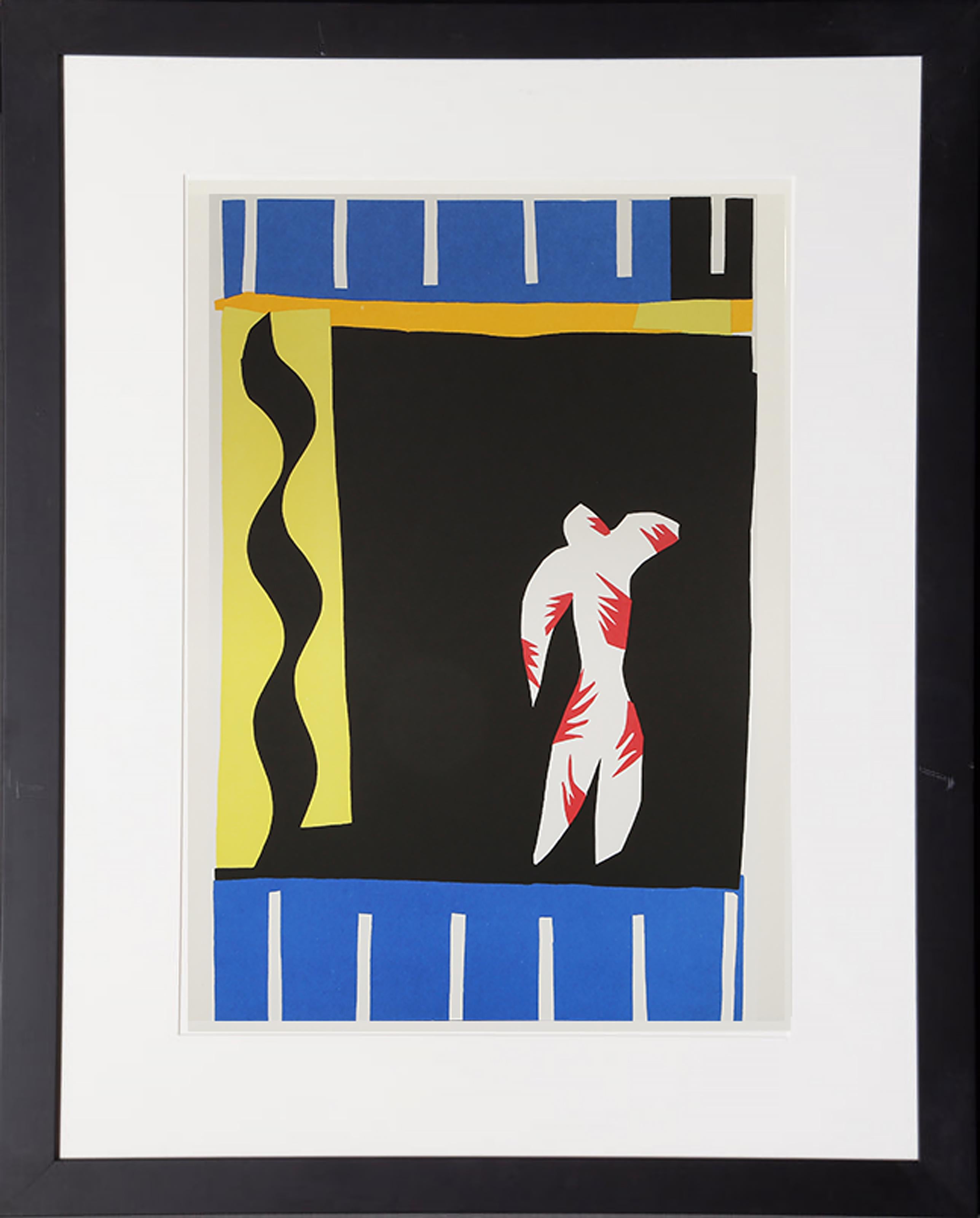 Le Clown, lithographie moderne d'après Henri Matisse