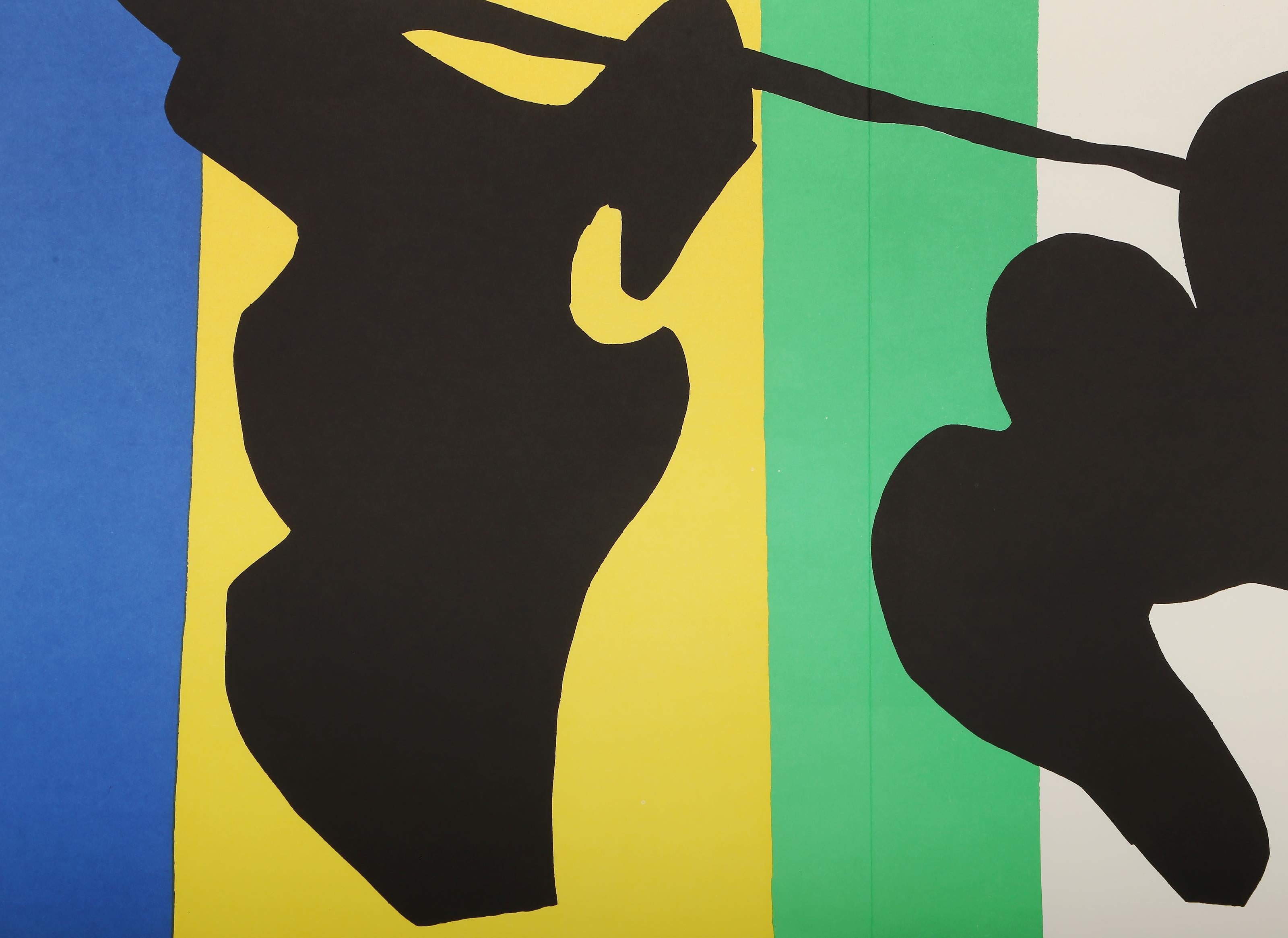 Le Cow-boy from the Jazz Portfolio, Modern Lithograph after Henri Matisse For Sale 2