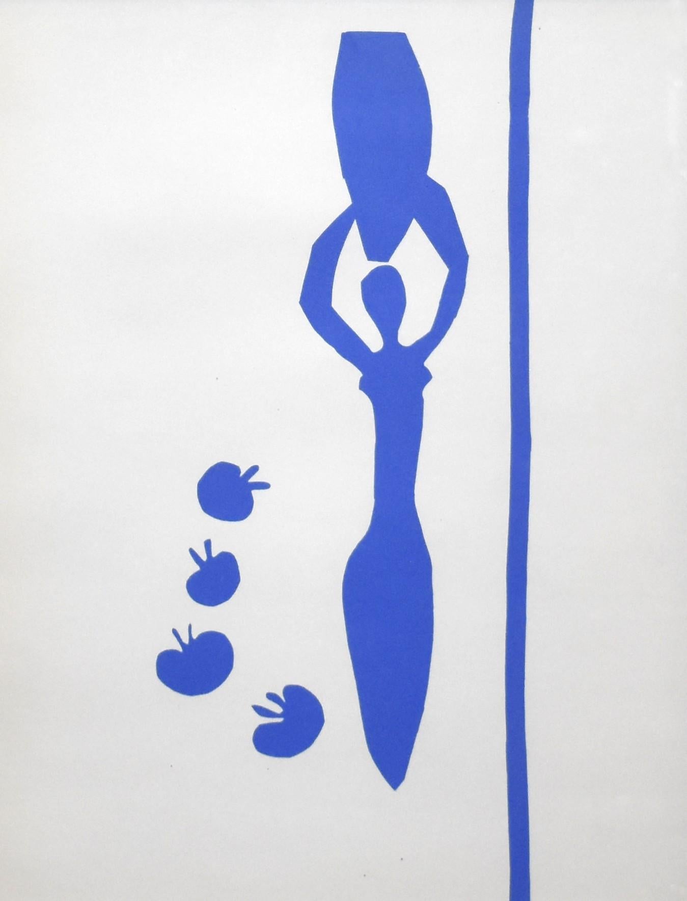 (after) Henri Matisse Figurative Print - Le Jarre II, from The Last Works of Henri Matisse