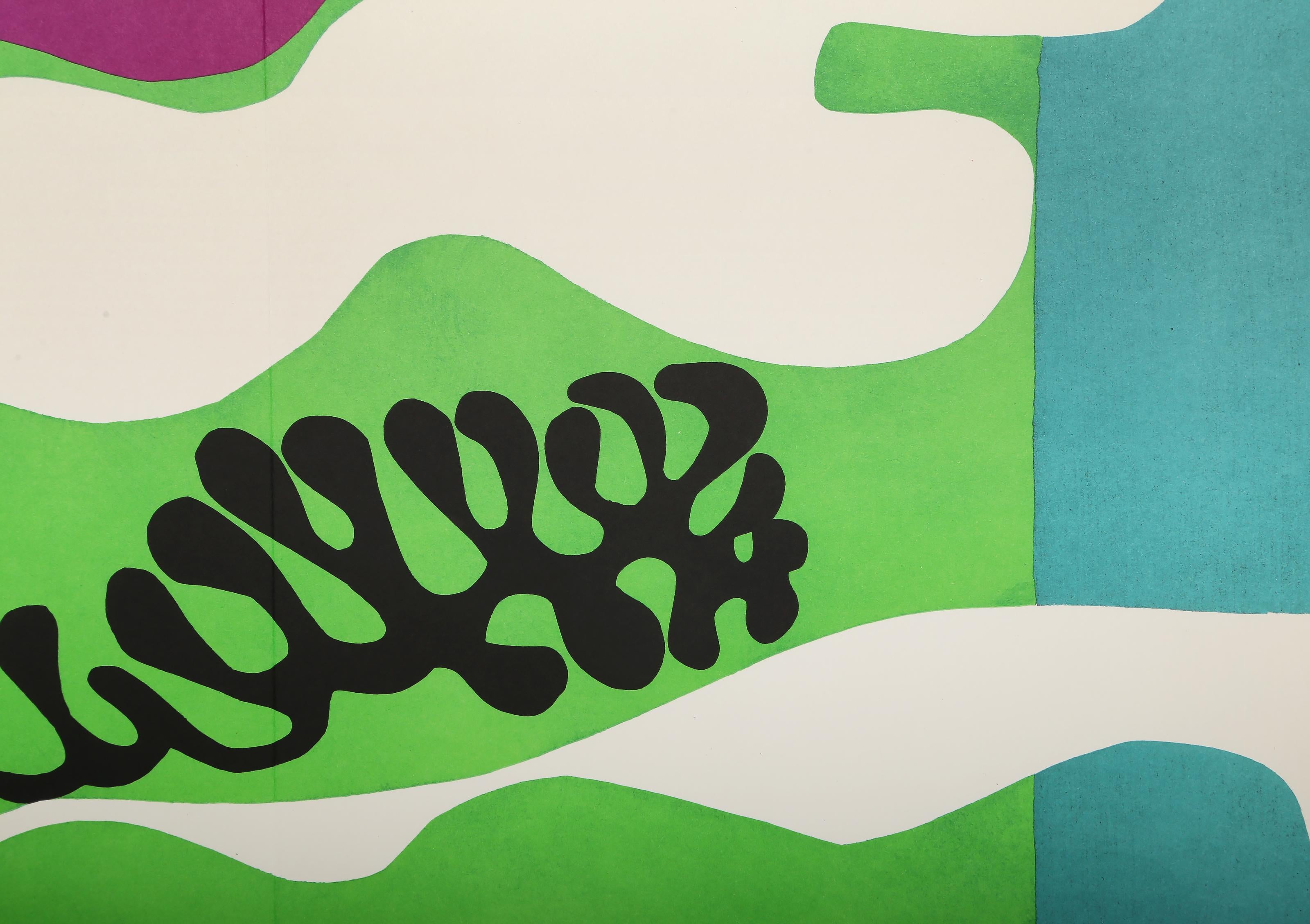 Le Lagon II (Lagoon), Modern Lithograph after Henri Matisse For Sale 2