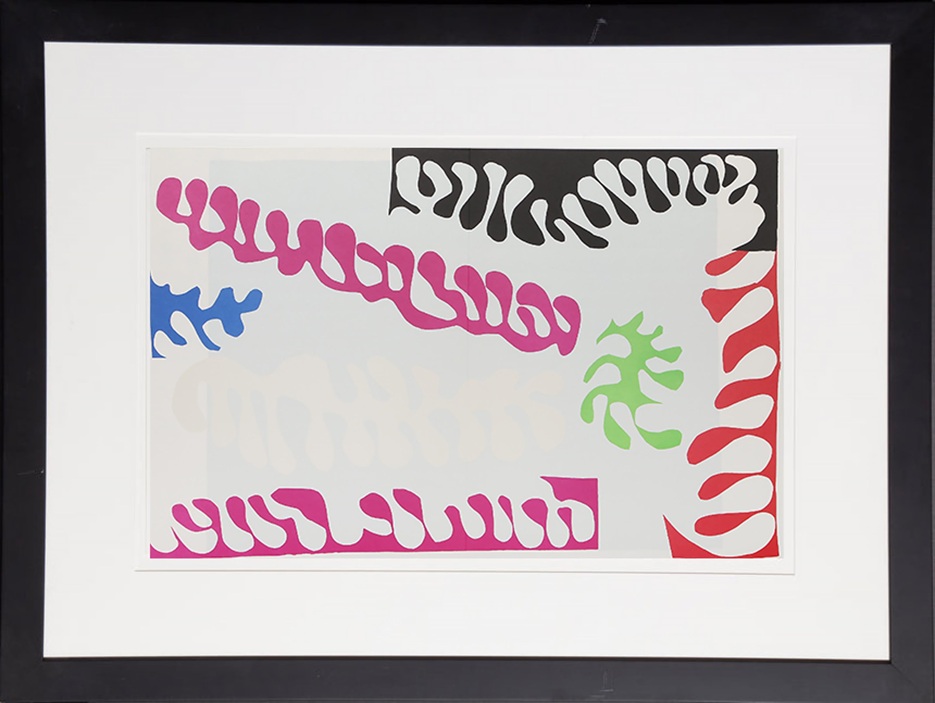 Le Lagon III from the Jazz Portfolio, Modern Lithograph after Henri Matisse - Print by (after) Henri Matisse