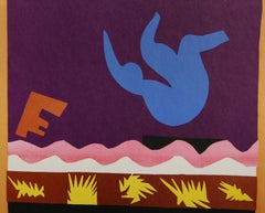 Le Tobogan (Toboggan), Modern Lithograph after Henri Matisse