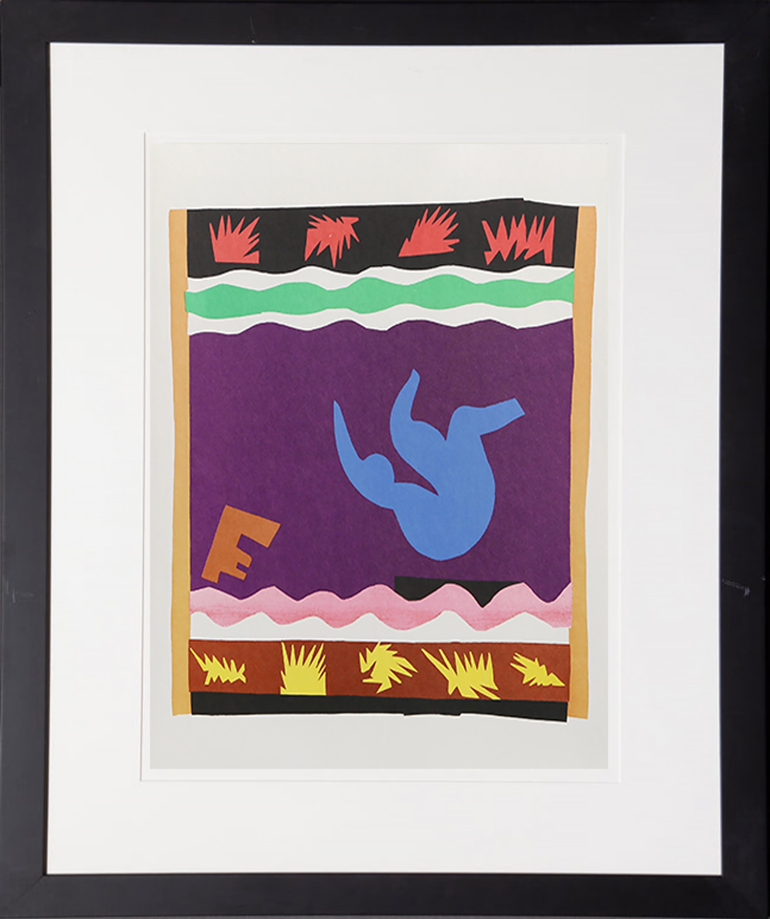 Le Tobogan (Toboggan), Moderne Lithographie nach Henri Matisse