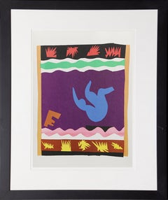 Used Le Tobogan (Toboggan), Modern Lithograph after Henri Matisse