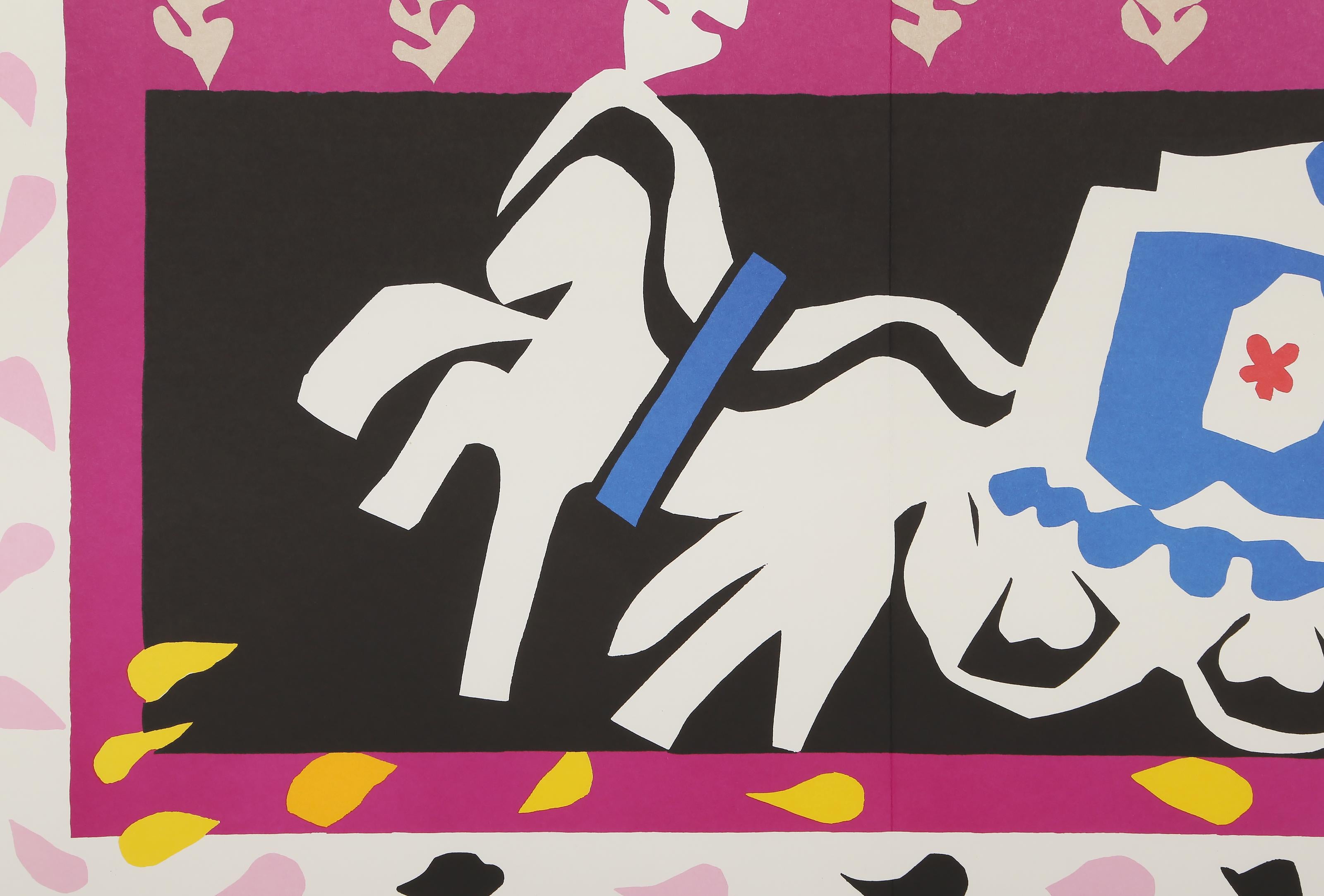 L'Enterrement de Pierrot, litografia moderna di Henri Matisse (after) Henri Matisse in vendita 2
