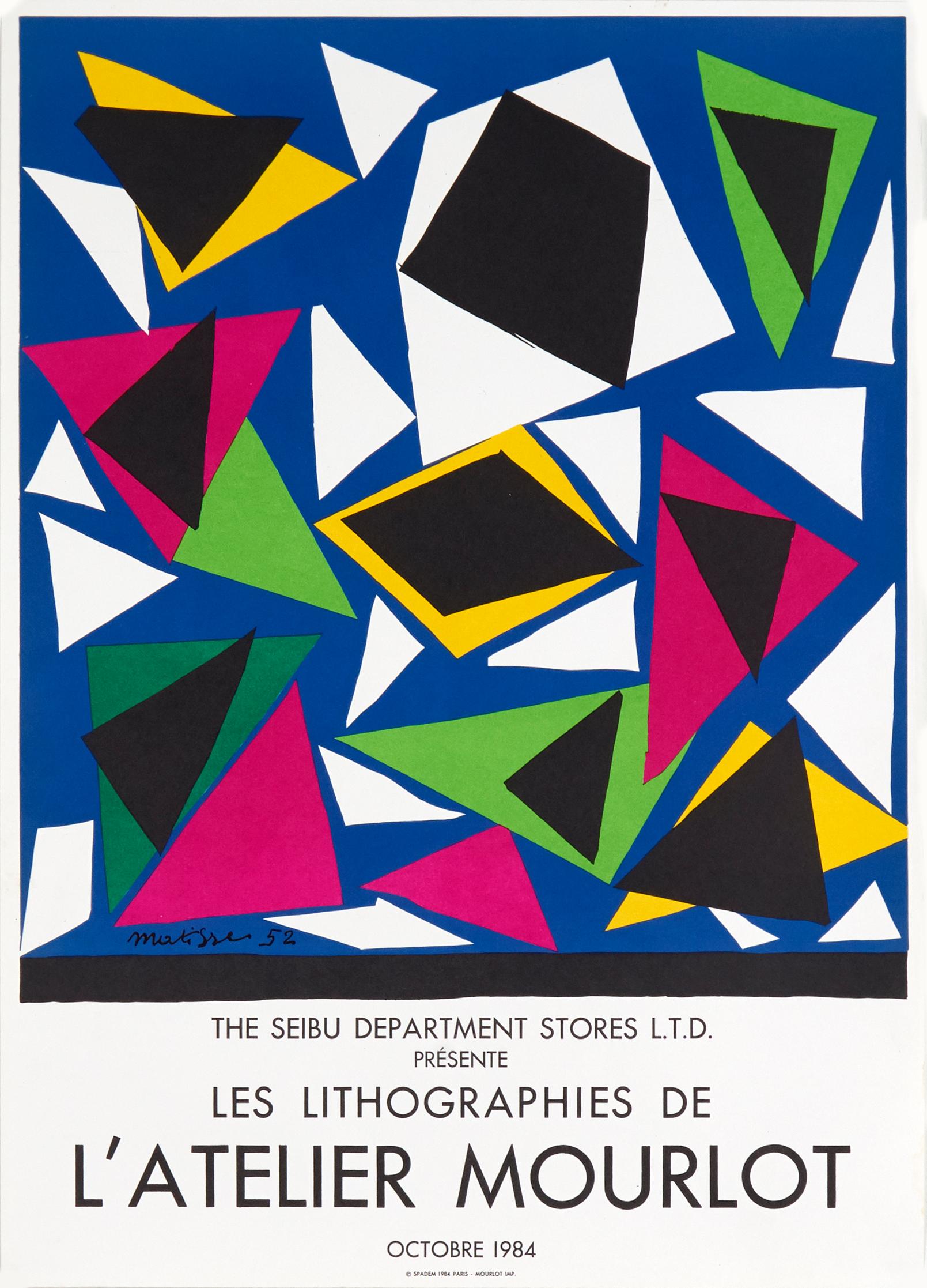 Les Lithographies de l'Atelier Mourlot di Henri Matisse