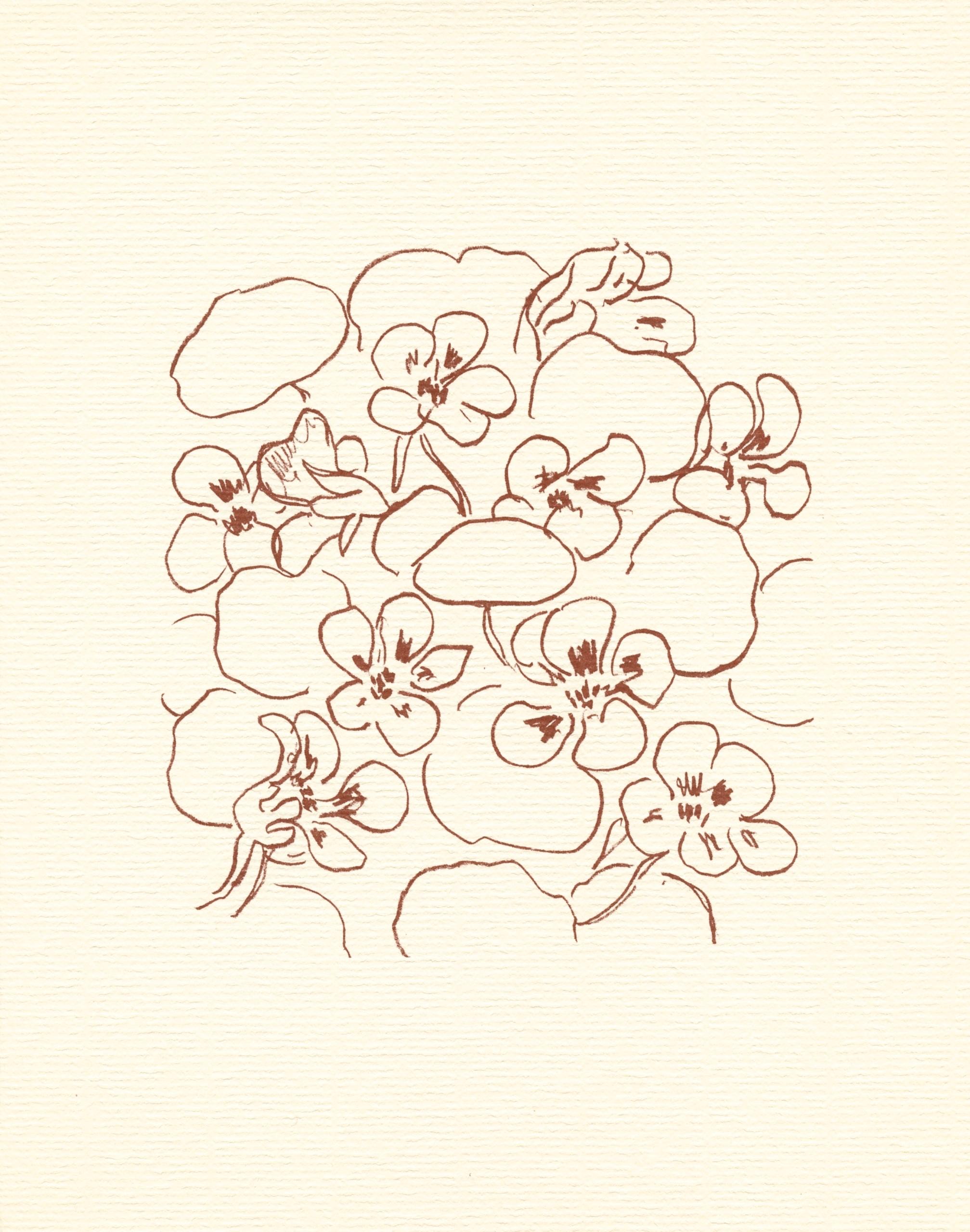 lithograph for Florilege des amours de Ronsard - Print by (after) Henri Matisse