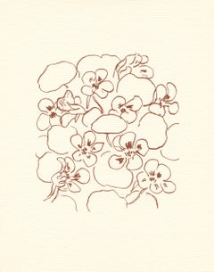 Retro lithograph for Florilege des amours de Ronsard