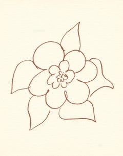lithograph for Florilege des amours de Ronsard