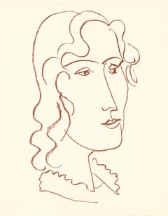 lithograph for Florilege des amours de Ronsard