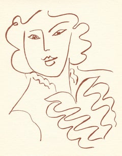 lithograph for Florilege des amours de Ronsard
