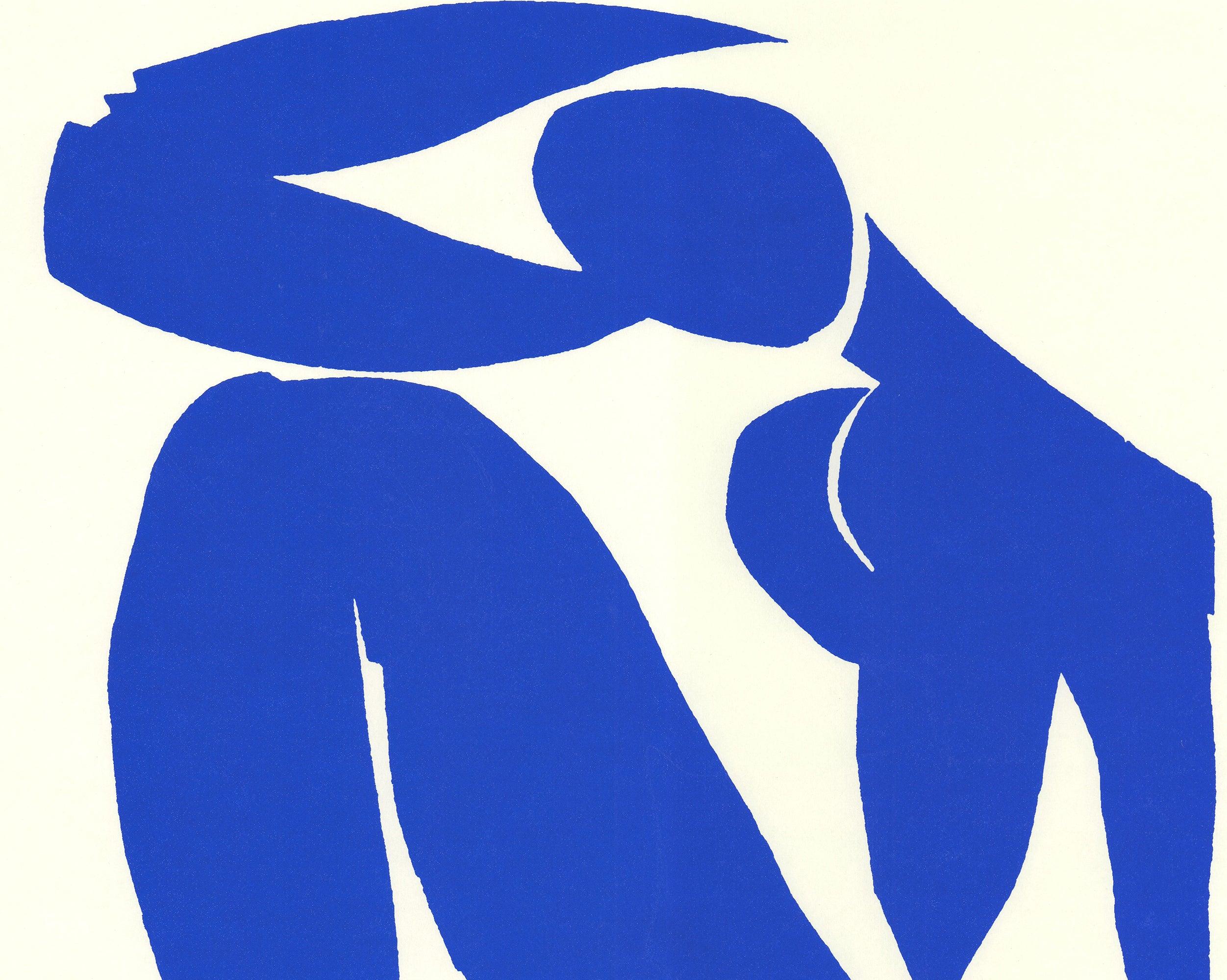 Matisse Blue Nude IV Mid Century serigraph - Impressionist Print by (after) Henri Matisse