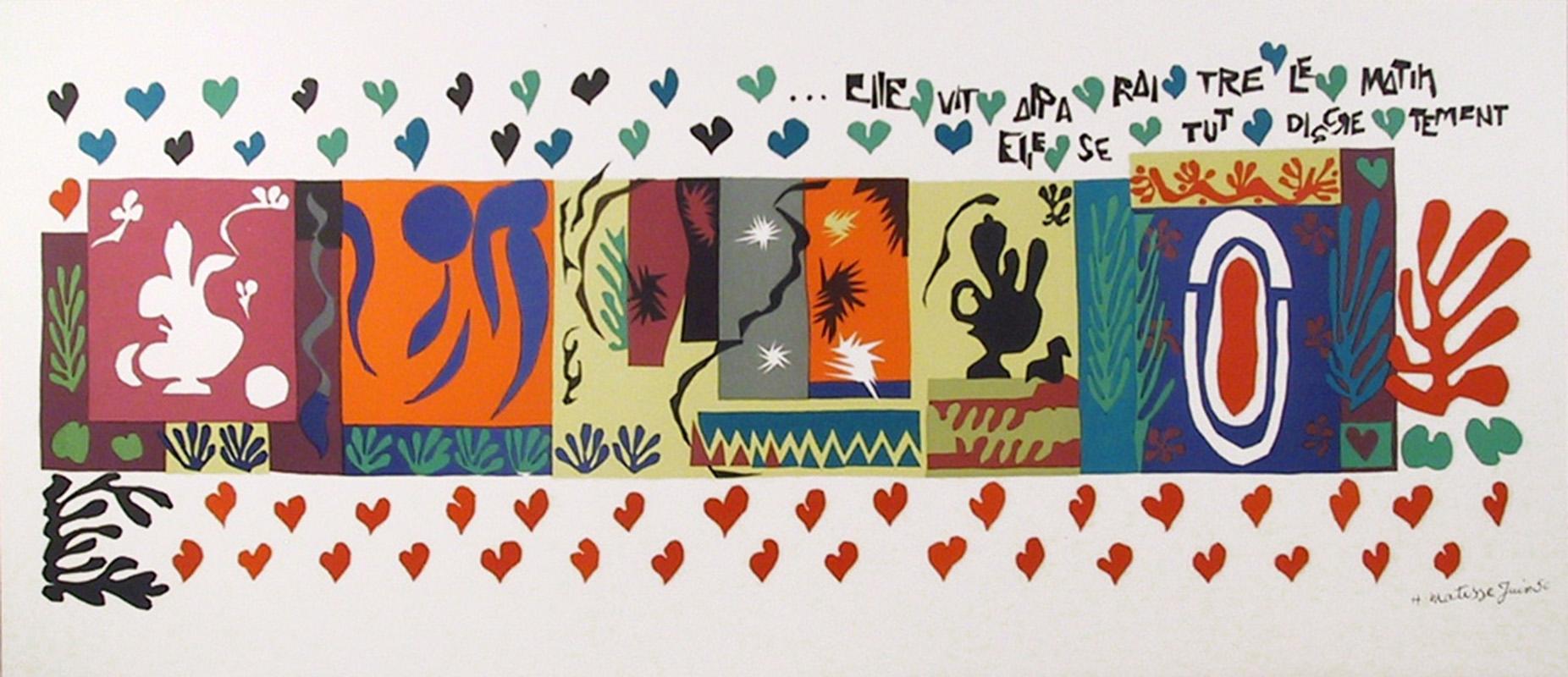 (after) Henri Matisse Abstract Print - Mille Et Une Nuits, lithograph by Henri Matisse