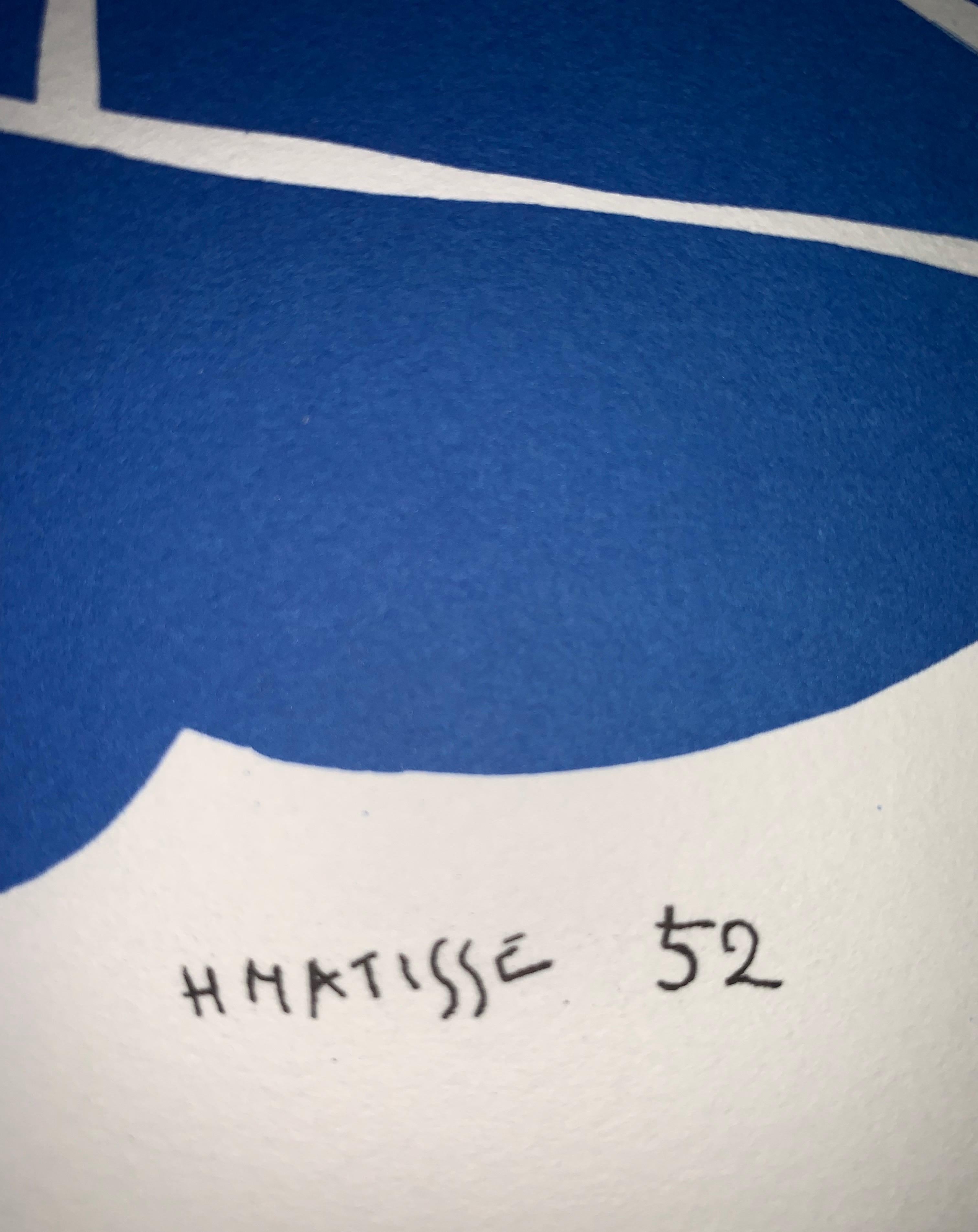 matisse lithograph signed