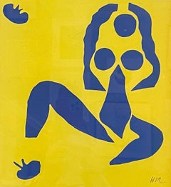 Nu bleu, la grenouille (Blue Nude, The Frog), Nus Bleus IX