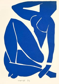 Nus Bleus III, from 1958 The Last Works of Henri Matisse
