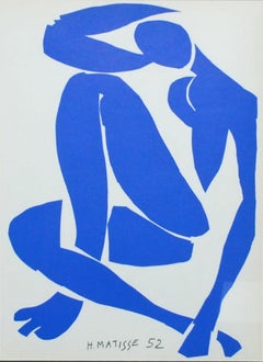 Nus Bleus IV, from The Last Works of Henri Matisse