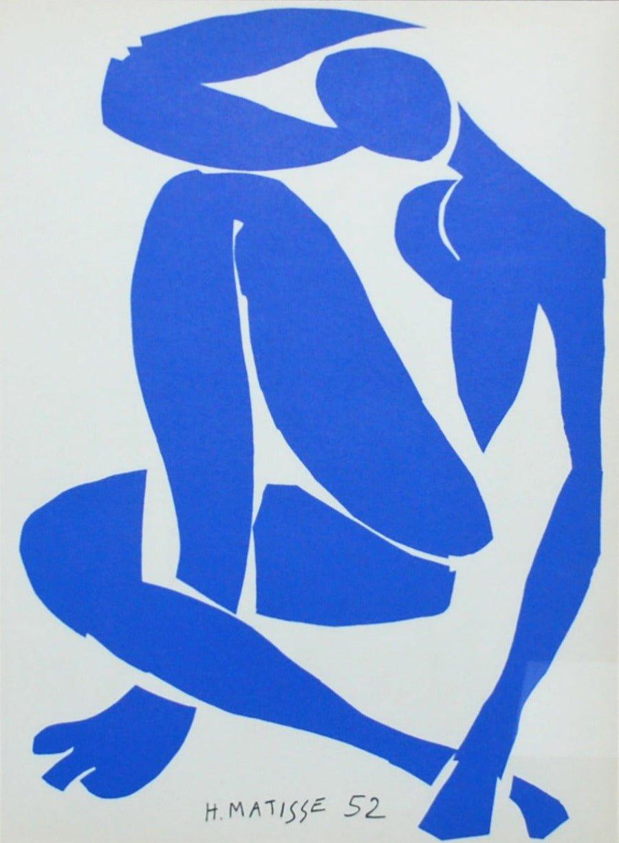 Nus Bleus IV, from The Last Works of Henri Matisse