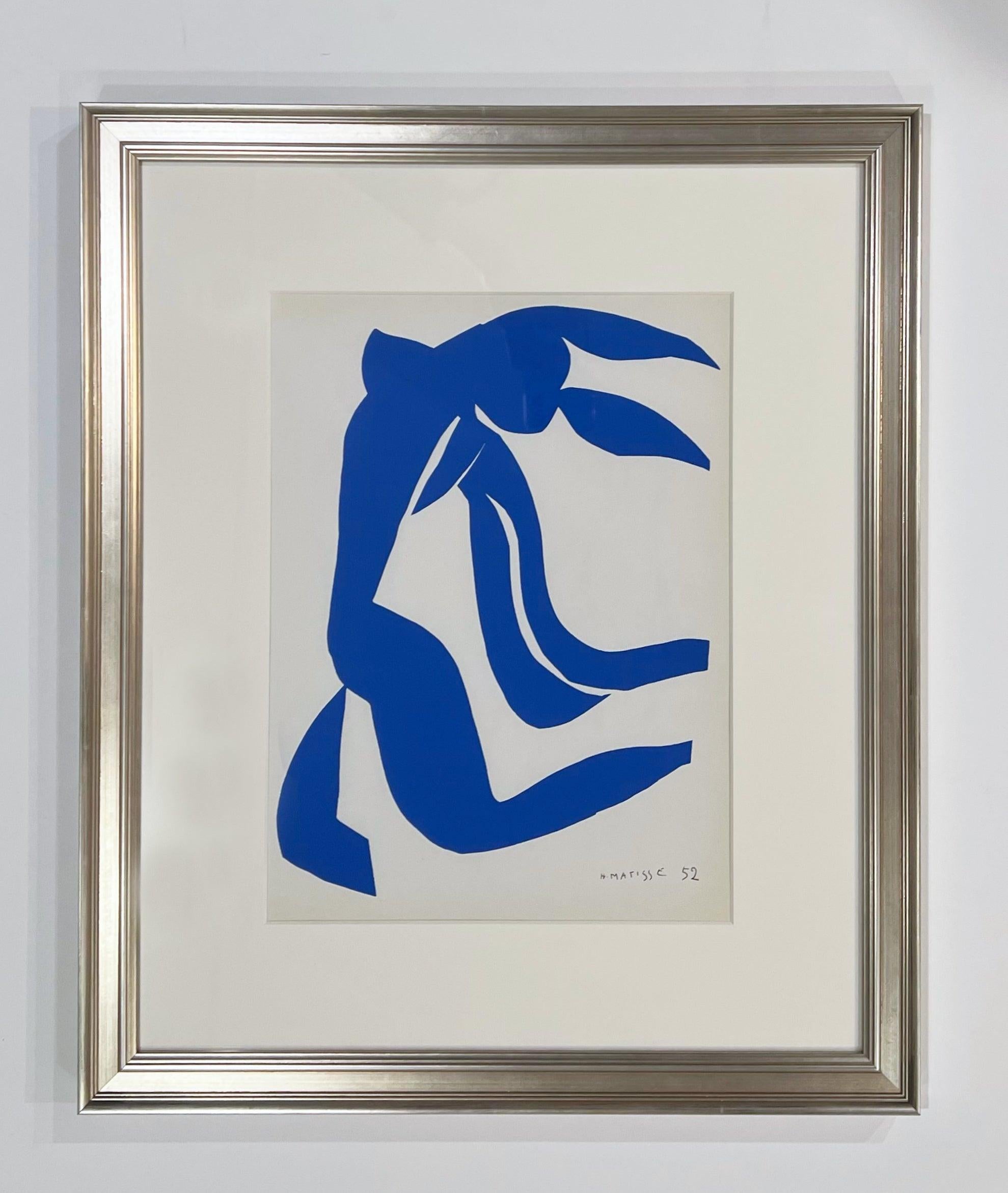 Nus Bleus VII, from 1958 The Last Works of Henri Matisse - Print by (after) Henri Matisse