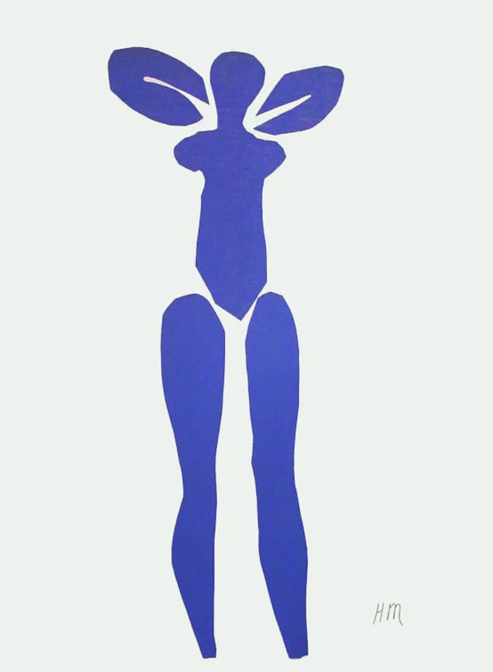 (after) Henri Matisse Print – Nus Bleus X