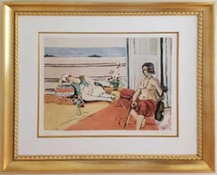 Odalisque sur la terrasse (Odalisque on the Terrace)