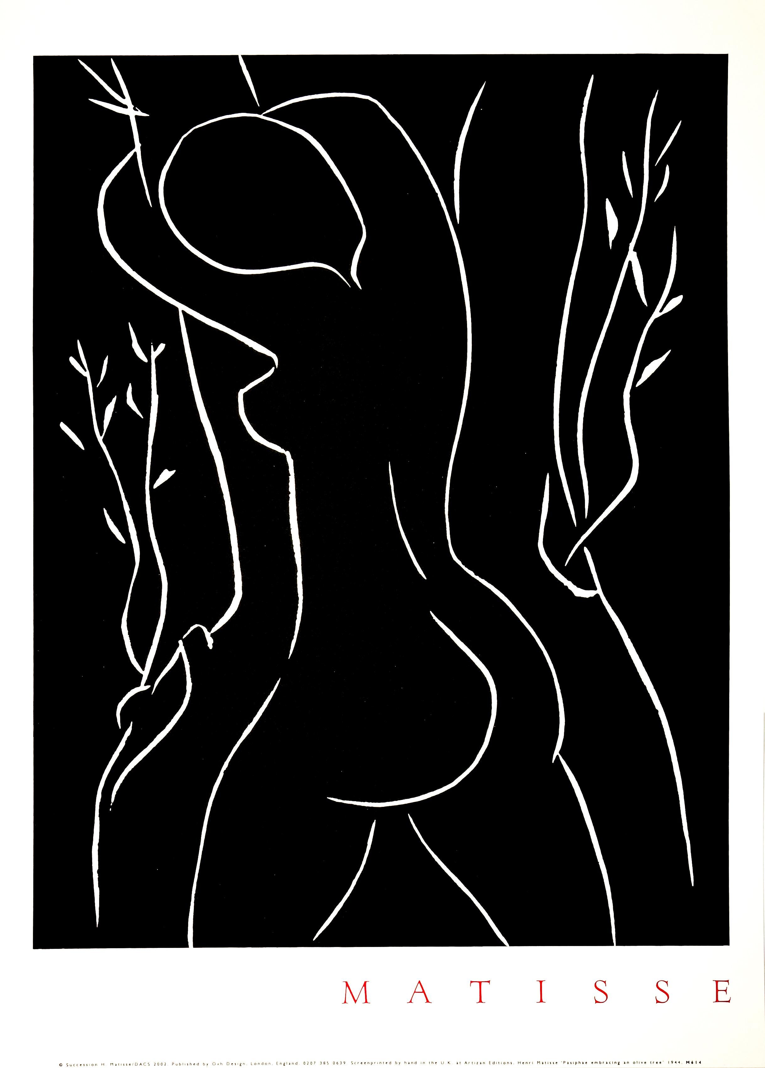 (after) Henri Matisse Nude Print - Pasiphae Embracing Olive Tree