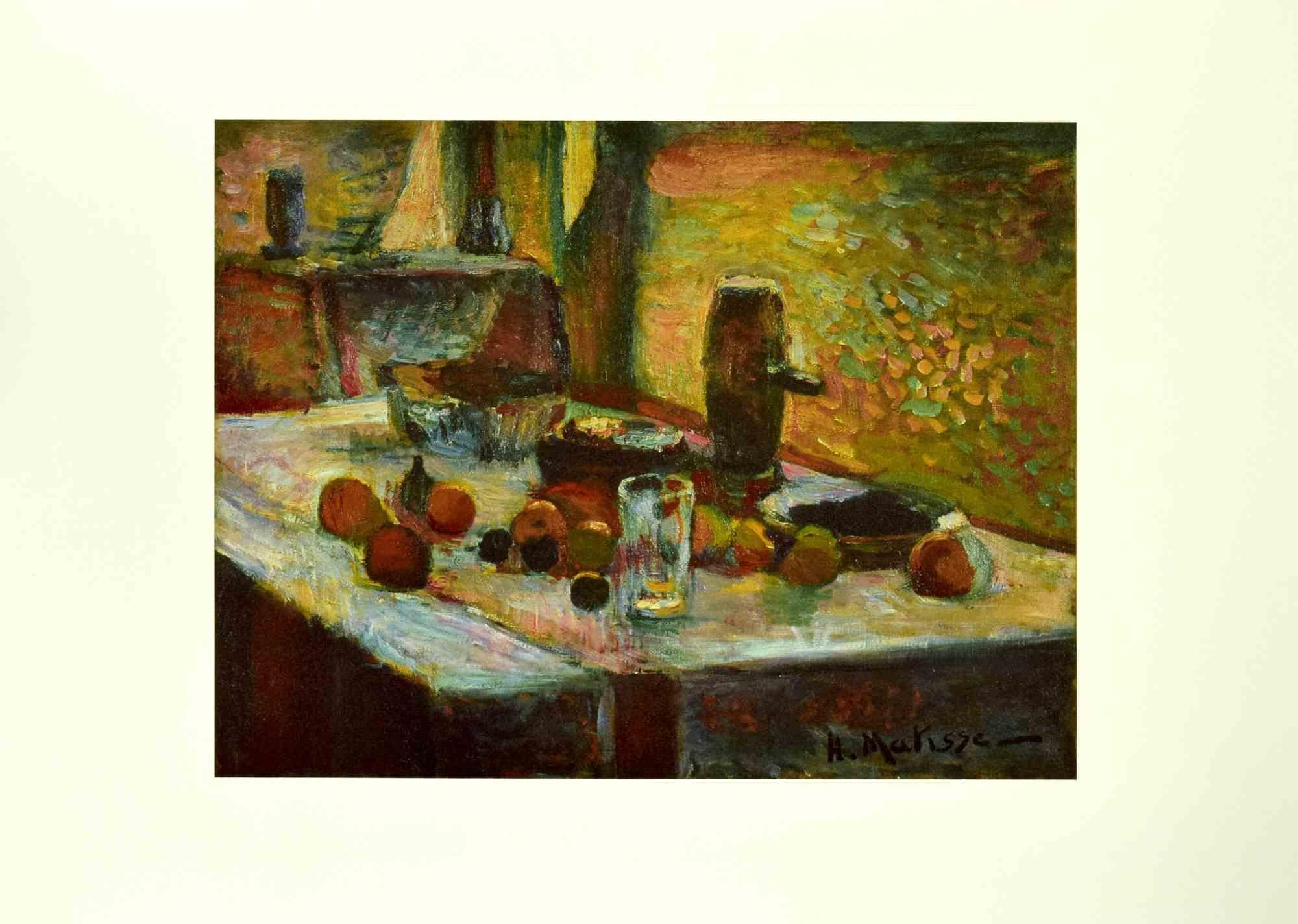 Fotolitografia realizzata nel 1993 (after) Henri Matisse.

Su carta a mano Milano.

Appartiene all'edizione "H. H. Matisse, Il colore della luce", di Seat Editore.
