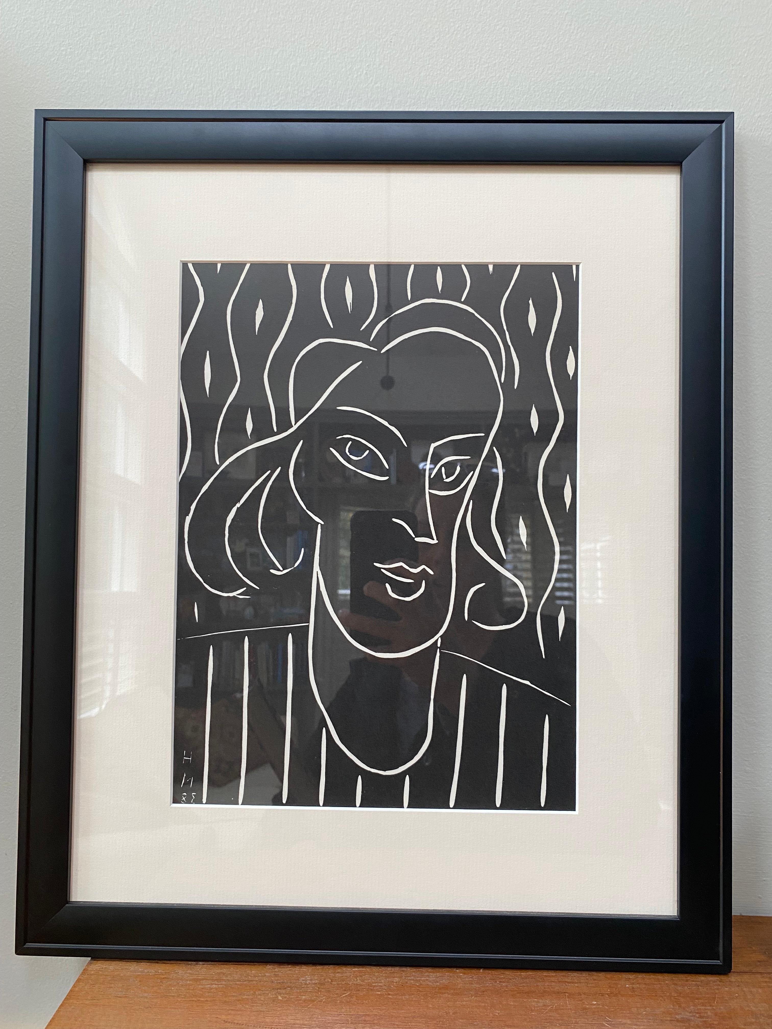 Lithographie « Teeny » d'Henri Matissse - Fauvisme Print par (after) Henri Matisse