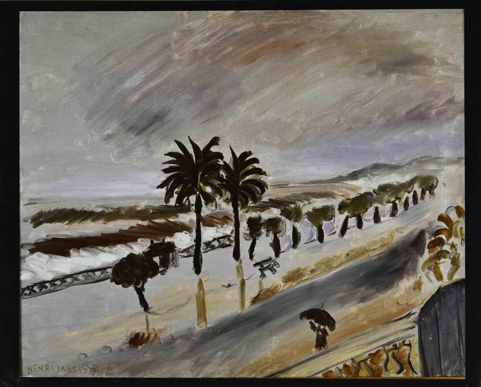 Tempête à Nice es una fotolitografía realizada en 1993 según Henri Matisse.

Firmado en la placa

En papel Milano hecho a mano.

Muy buenas condiciones.