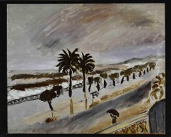 Tempête à Nice - Fotolitografía (after) Henri Matisse - 1920