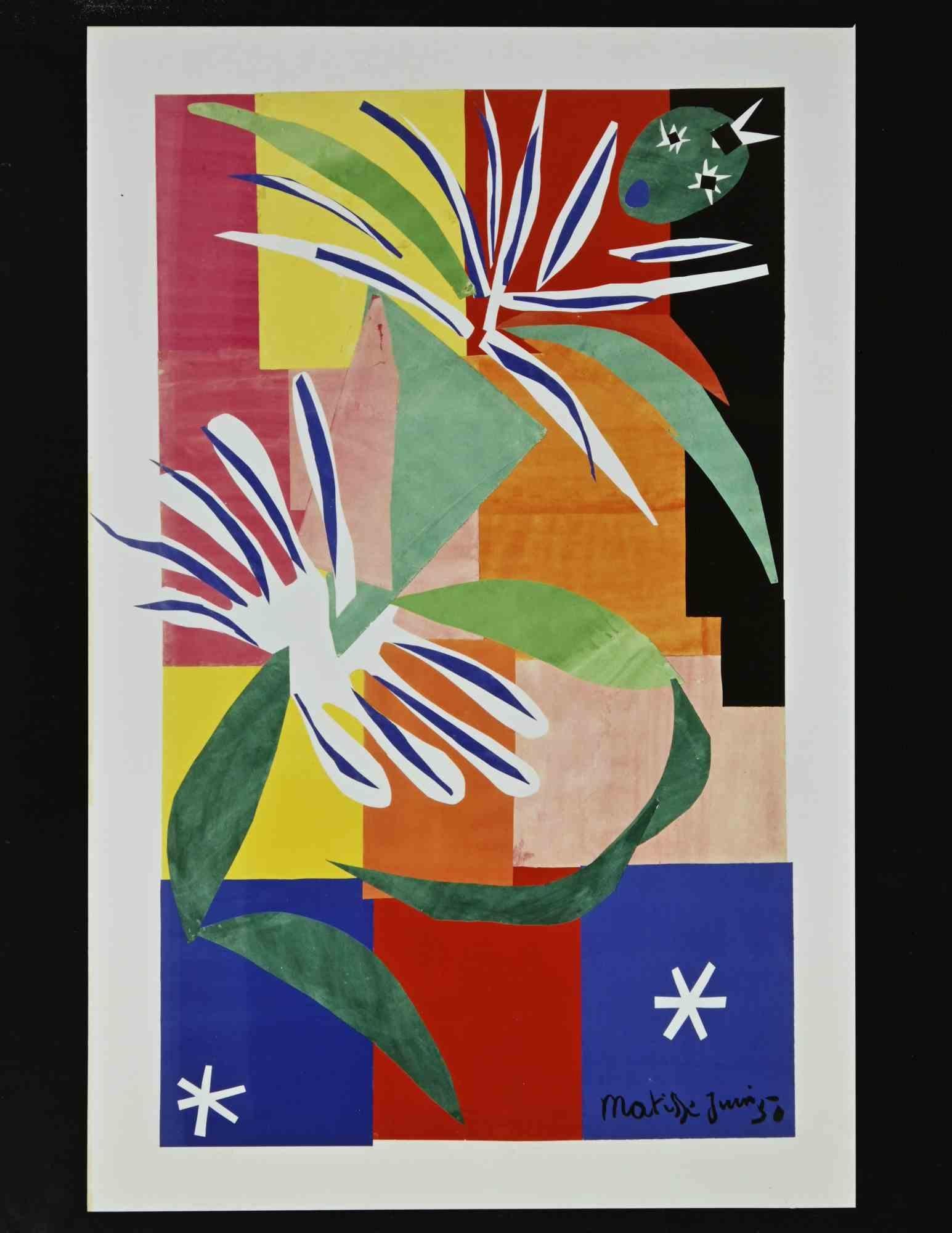 La Bailarina Criolla es una fotolitografía realizada en 1993 según Henri Matisse.

En papel Milano hecho a mano.

Muy buenas condiciones.