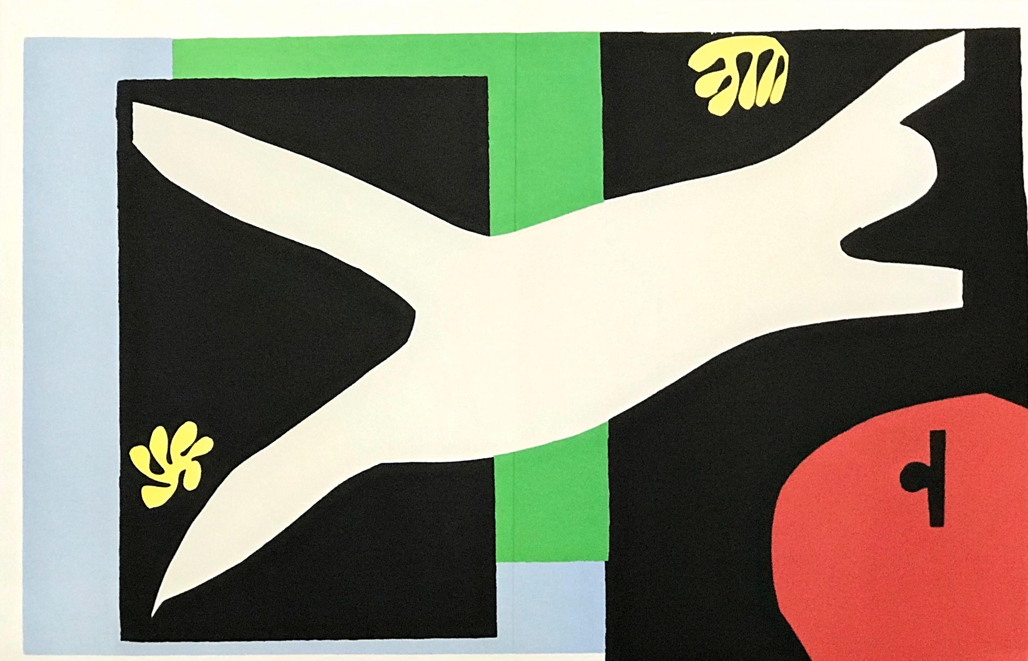 "The Swimmer in the Tank" from Jazz - Print by (after) Henri Matisse