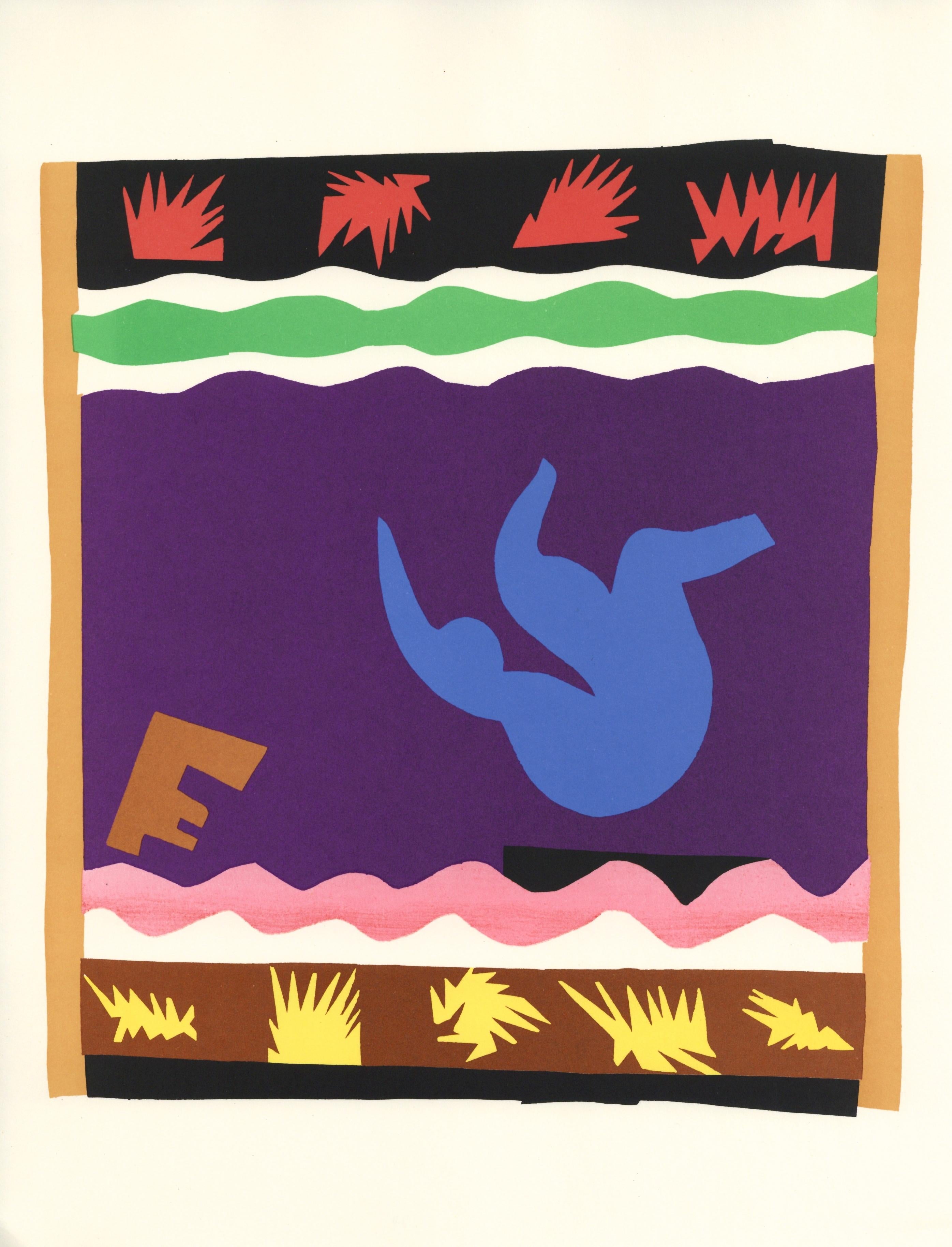 "Toboggan" from Jazz - Print by (after) Henri Matisse