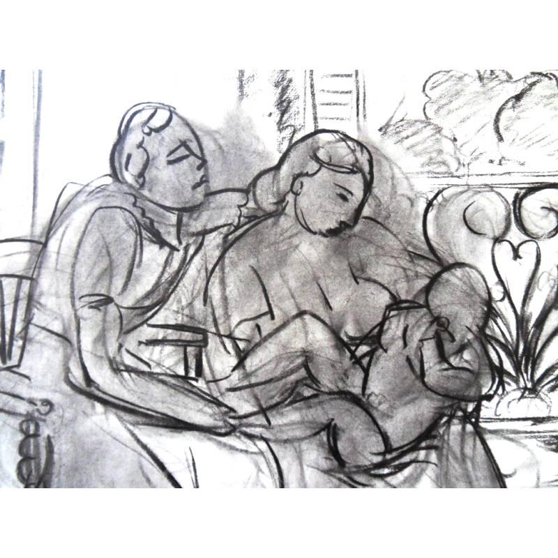 Affiche d'exposition vintage Henri Matisse - Dessins - New-York - Moderne Print par (after) Henri Matisse