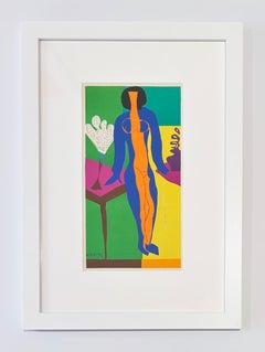 Henri Matisse Zulma Lithograph Print, Abstract Style, 1958, Framed, Last Works