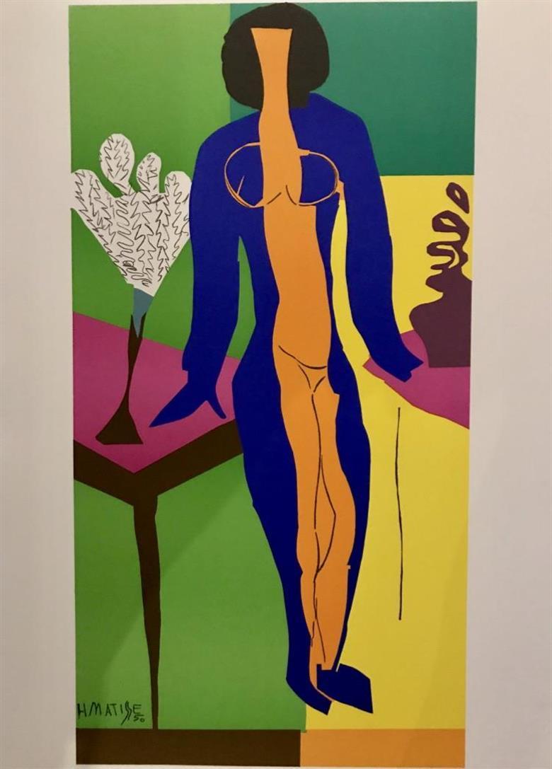 (after) Henri Matisse Abstract Print - Zulma
