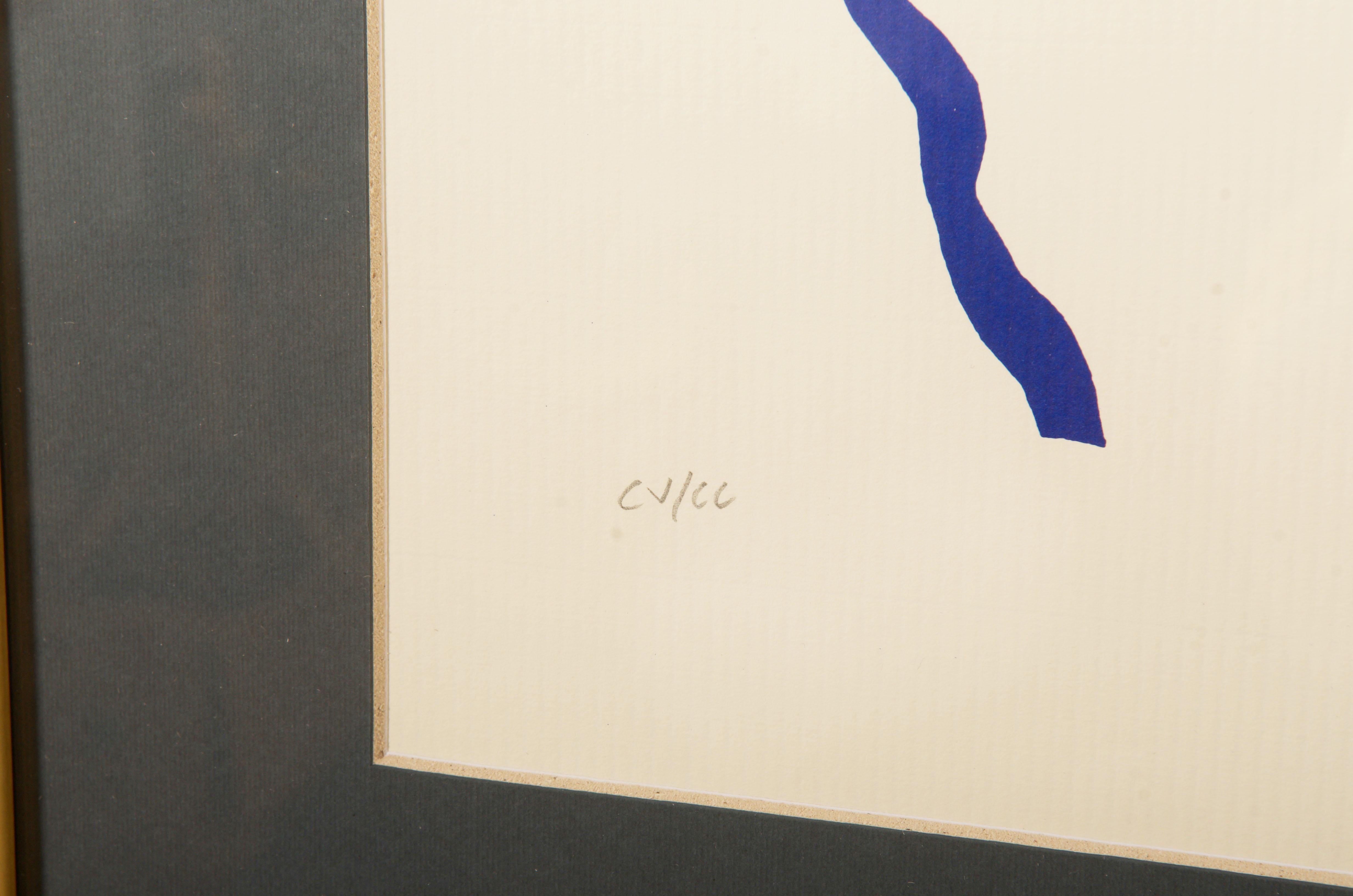 After Henri Matisse Ragazza Che Salta La Corda 'Rope Jumping Girl', Certificate For Sale 4