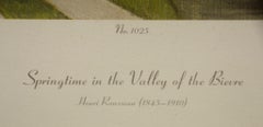 "Primavera en el valle del Bievre" de Henri Roussean
