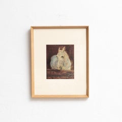After Henri De Toulouse-Lautrec, Figurative, 1952, Color Cliché Print, Framed
