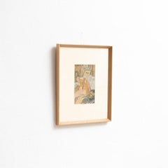 (After) Henri Toulouse Lautrec, Figuratif, 1952, tirage couleur sur cliché, encadré