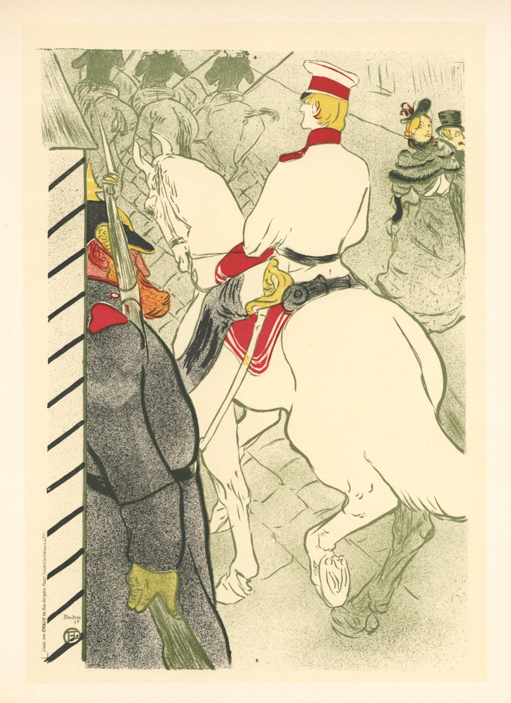 "Babylone d'Allemagne" lithograph poster - Print by (After) Henri Toulouse Lautrec