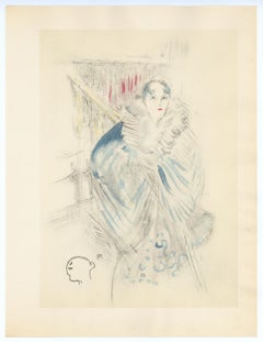 "Elsa la Viennoise" lithograph