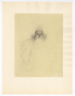 "Femme debout" lithograph